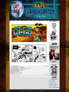Sonny Strait's We Shadows Comic